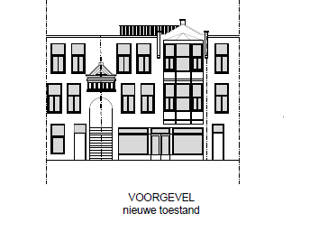 Tekening dakterras Pijnboomstraat Den Haag - Grip op Vergunningen