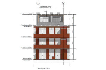 Tekening dakopbouw Zuiderparklaan Den Haag - Grip op Vergunningen